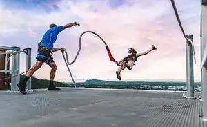 Bungy Roof Jump Combo | Skypark Cairns